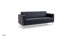 Black Leather Sofa