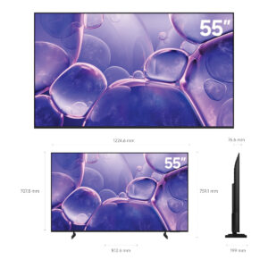 Samsung 55 Inch TV Crystal Processor 4K