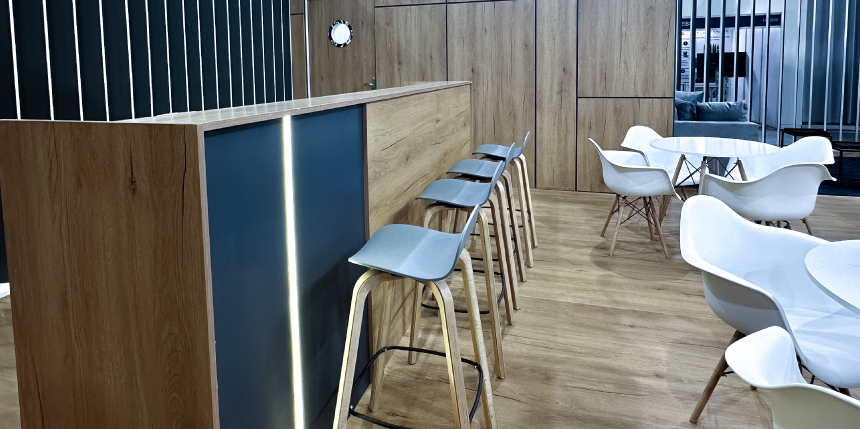 Scandinavian bar stool
