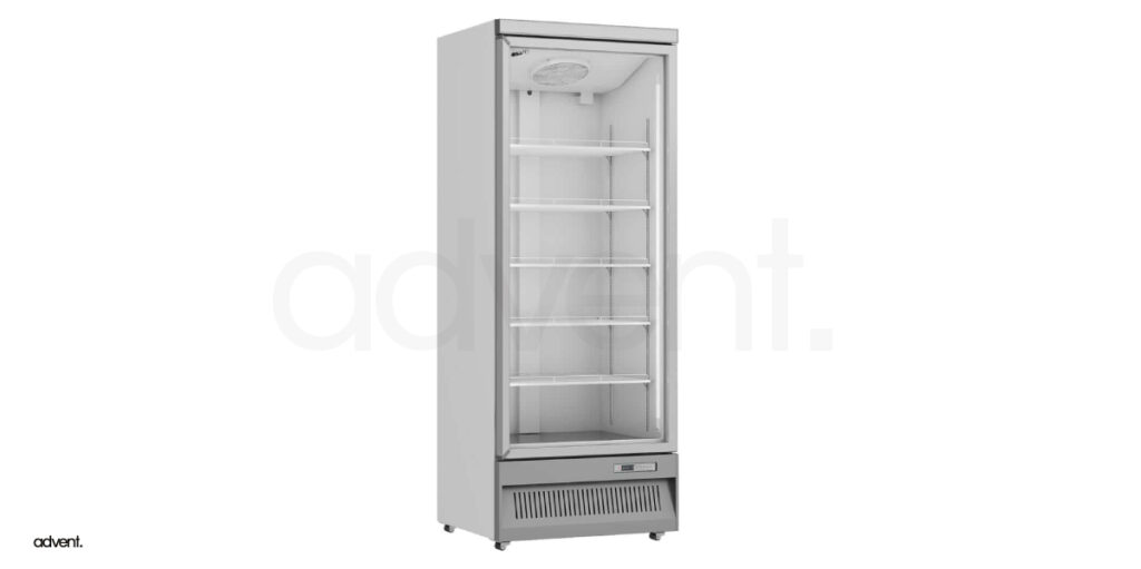 Single Door Commercial Display Glass Fridge