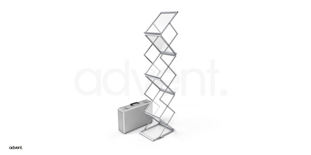Zig Zag Folding Display Stand